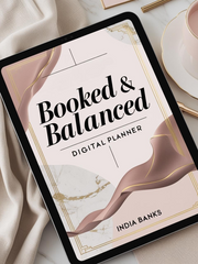 “Booked and Balanced” E-Planner
